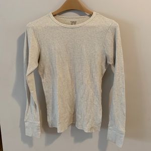 Columbia, size Medium, cream thermal long sleeve